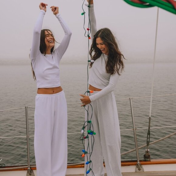 Daily Drills Pointelle Long Sleeve and Pants XS/S - Picture 5 of 8